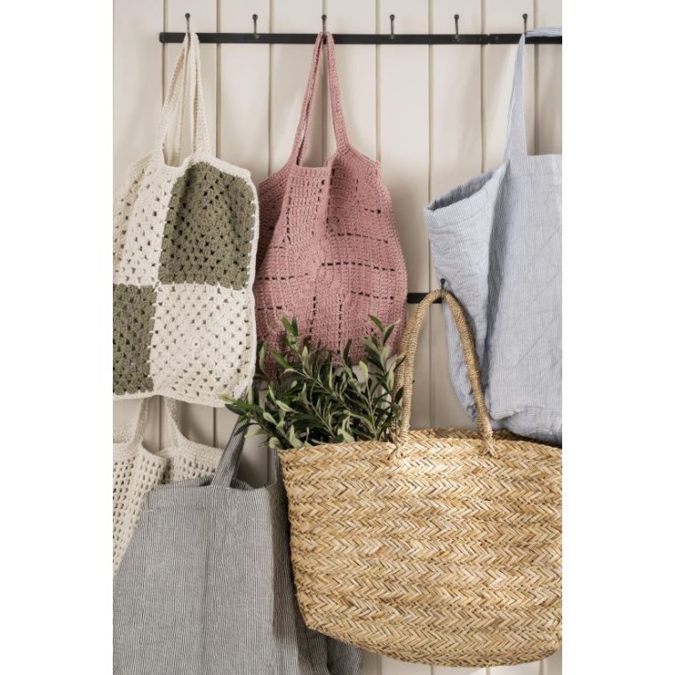 IB LAURSEN - Taske quiltet mlkedrengestriber