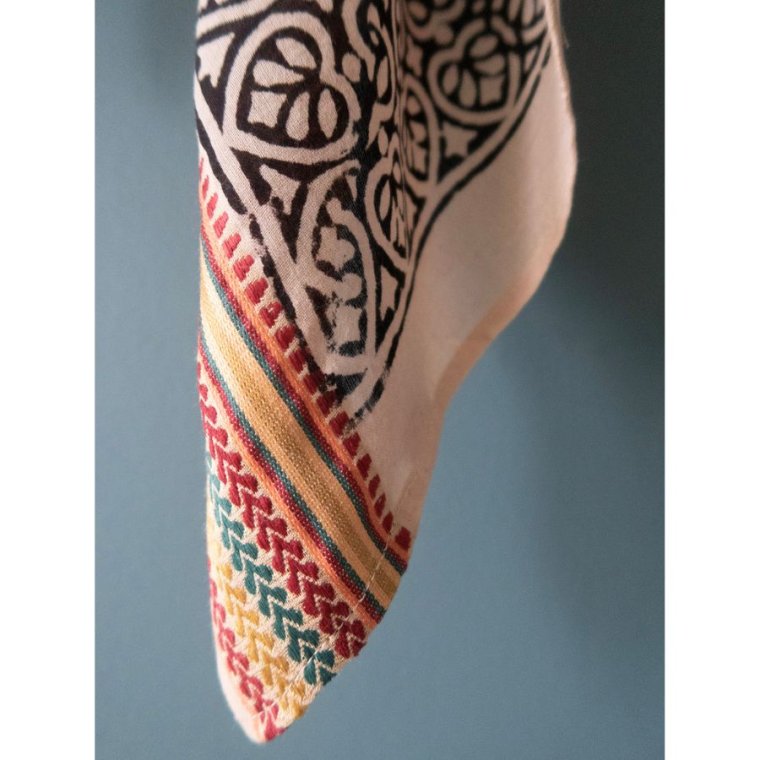 Craft Sisters - Bagru Scarf - Red - 301