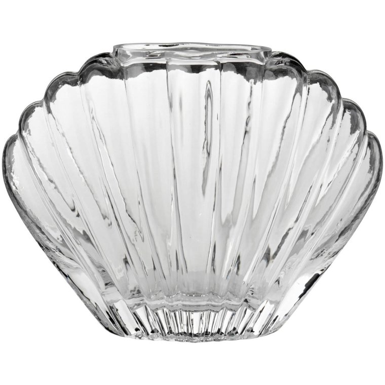 IB LAURSEN - Muslingevase klart glas
