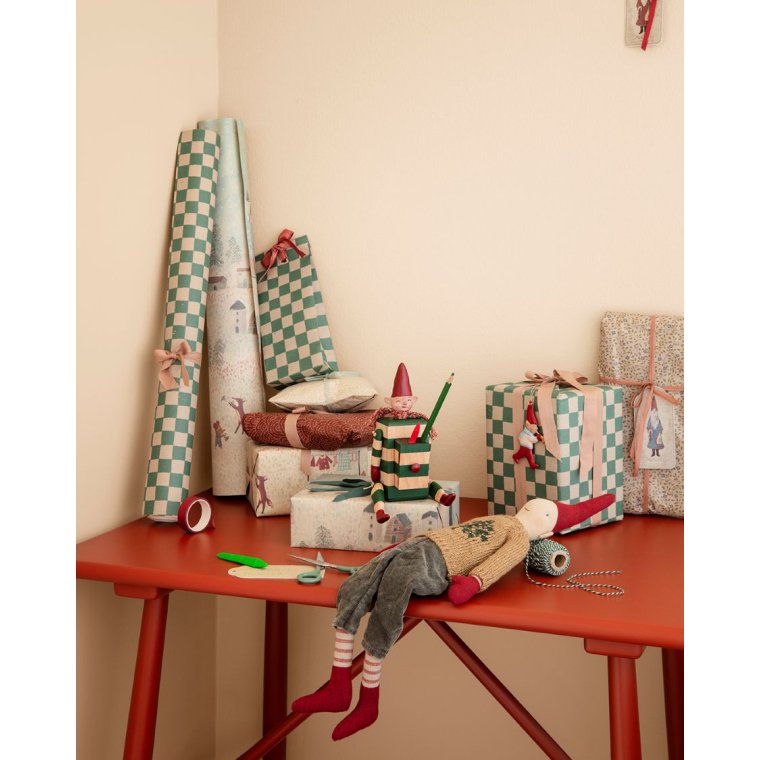 MAILEG - Pixy, Str. 2 - Dreng - Stribet strikket sweater