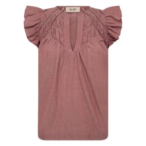 Mos Mosh - MMWoda Izha Blouse - Cowhide