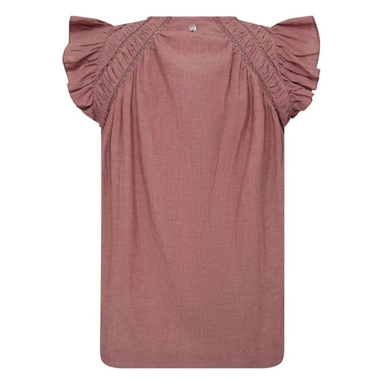 Mos Mosh - MMWoda Izha Blouse - Cowhide