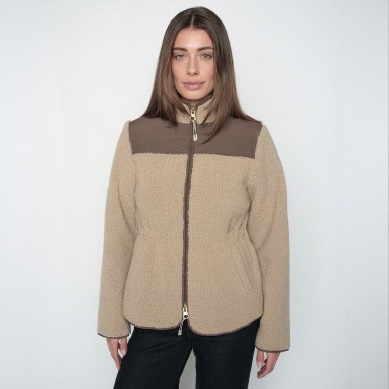 MOS MOSH - MMElisa Eli Teddy Jacket - Feather Gray