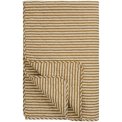 Ib Laursen - Quilt sand m/ochre green striber