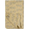 Ib Laursen - Quilt sart gul m/off white og gr�t m�nster