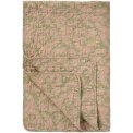 Ib Laursen - Quilt m/gr�nt og rosa paisleym�nster