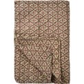 IB LAURSEN - Quilt m/hindbrfarvet og lilla rudemnster