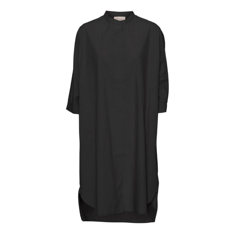 FRAU - Tokyo skjortekjole - Black
