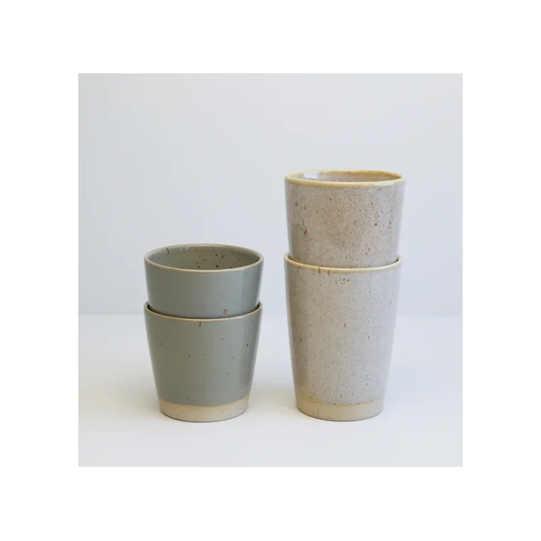 BORNHOLMS KERAMIKFABRIK - -CUP TALL - Oatmeal