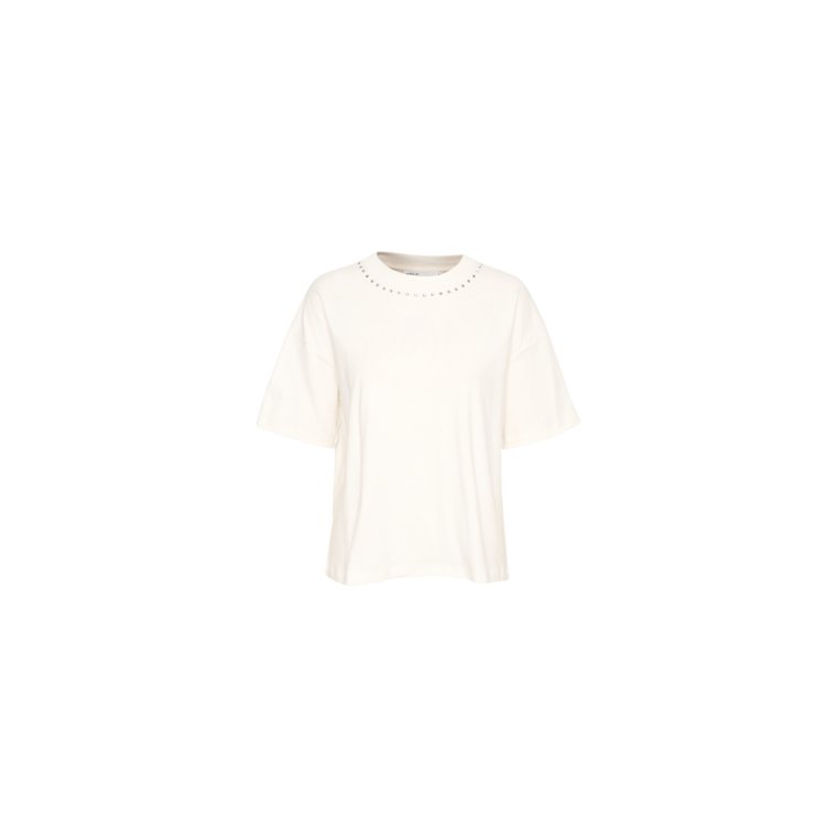 Karen By Simonsen - KBPerry Tee - Bright White Solid