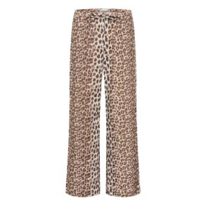Karen By Simonsen - KBUlrike Pants - Ulrike print - Simply taupe