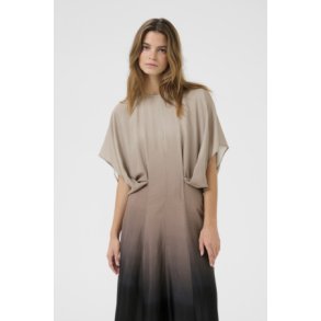 Karen By Simonsen - KBUrsula Oline Dress - Ursula Print - Simply Taupe