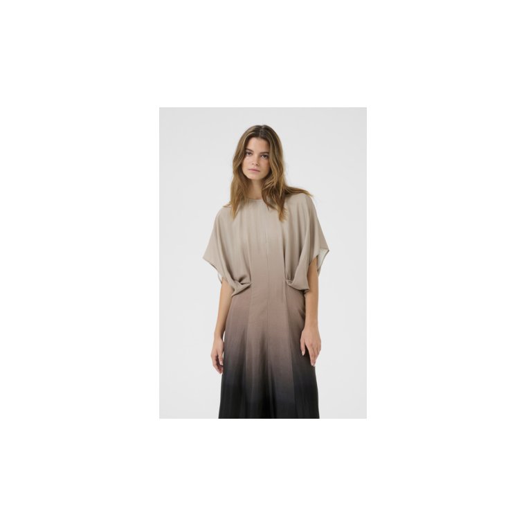 Karen By Simonsen - KBUrsula Oline Dress - Ursula Print - Simply Taupe