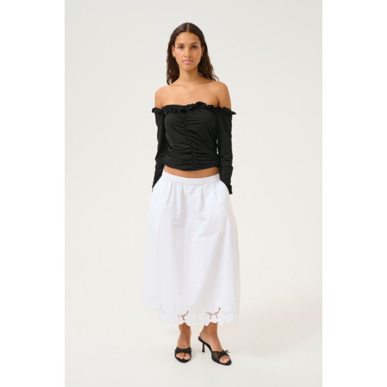 Karen By Simonsen - KBvictoria Skirt - Bright White
