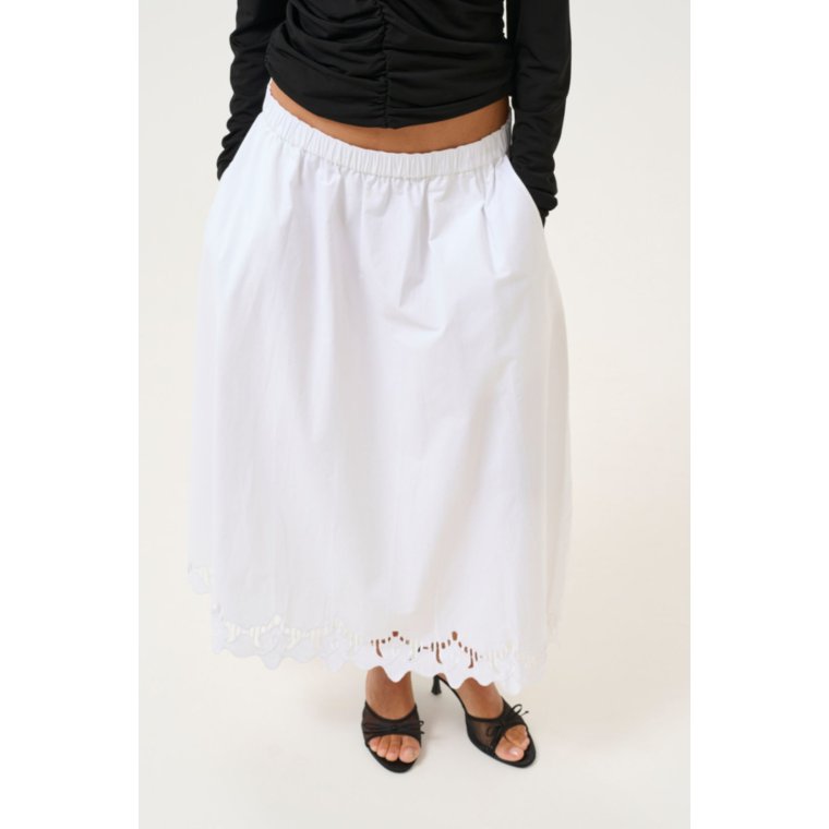 Karen By Simonsen - KBvictoria Skirt - Bright White