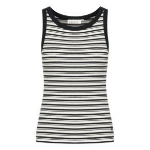 Karen By Simonsen - KBOva Boat Top - Ova black stripe