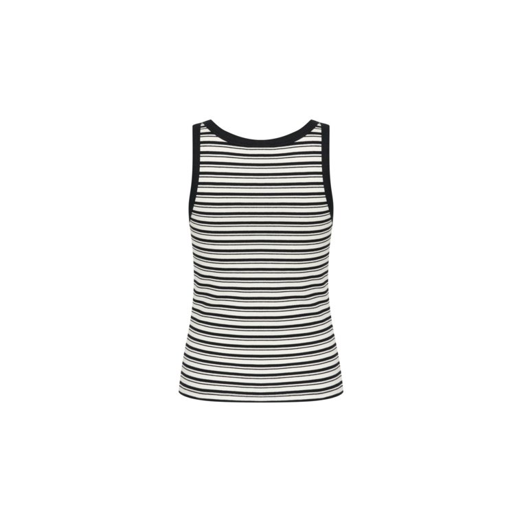 Karen By Simonsen - KBOva Boat Top - Ova black stripe