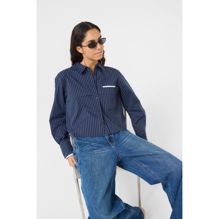 Karen By Simonsen - KBAmy Malle Shirt - Inkwell stripe