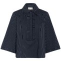 Karen By Simonsen - KBAmy Silke Blouse - Inkwell stripe