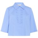 Karen By Simonsen - KBAmy Silke Blouse - Della Robbia Blue stripe