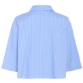 Karen By Simonsen - KBAmy Silke Blouse - Della Robbia Blue stripe