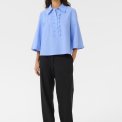 Karen By Simonsen - KBAmy Silke Blouse - Della Robbia Blue stripe