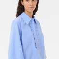 Karen By Simonsen - KBAmy Silke Blouse - Della Robbia Blue stripe