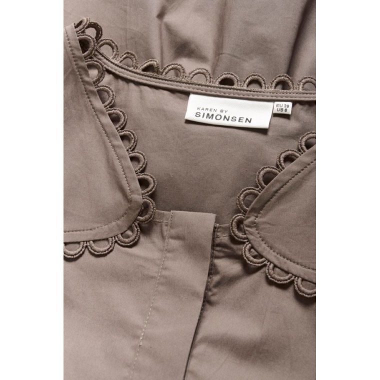 Karen By Simonsen - KBAnnabelle Nette Blouse - Falcon