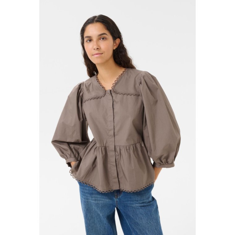 Karen By Simonsen - KBAnnabelle Nette Blouse - Falcon