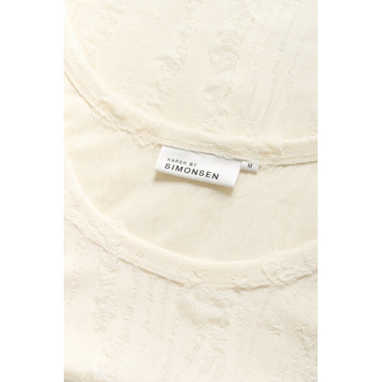 Karen By Simonsen - KBAlessia Top - Egret