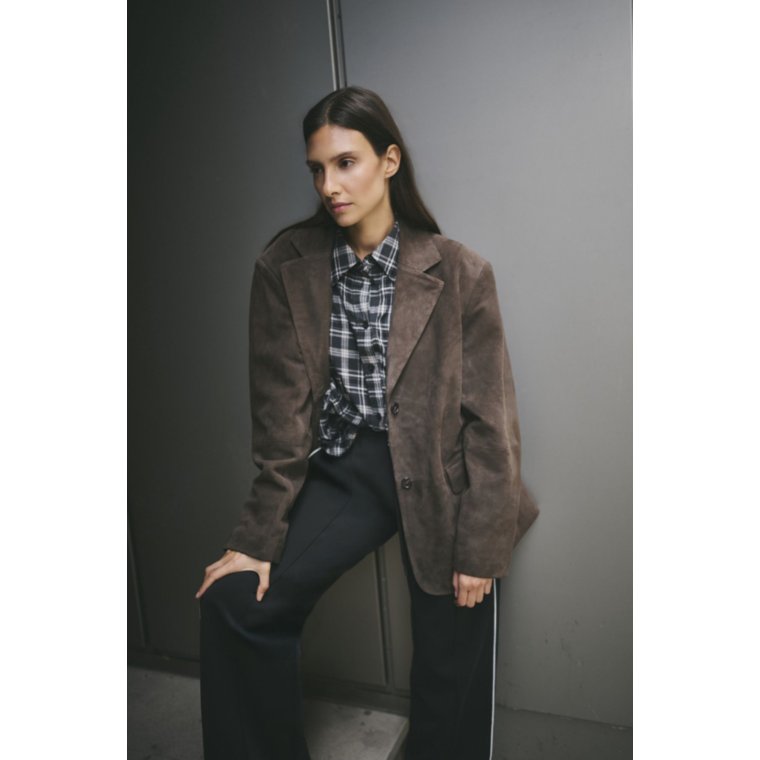 Karen By Simonsen - KBBelis Oversize Shirt - Thunderstorm Check