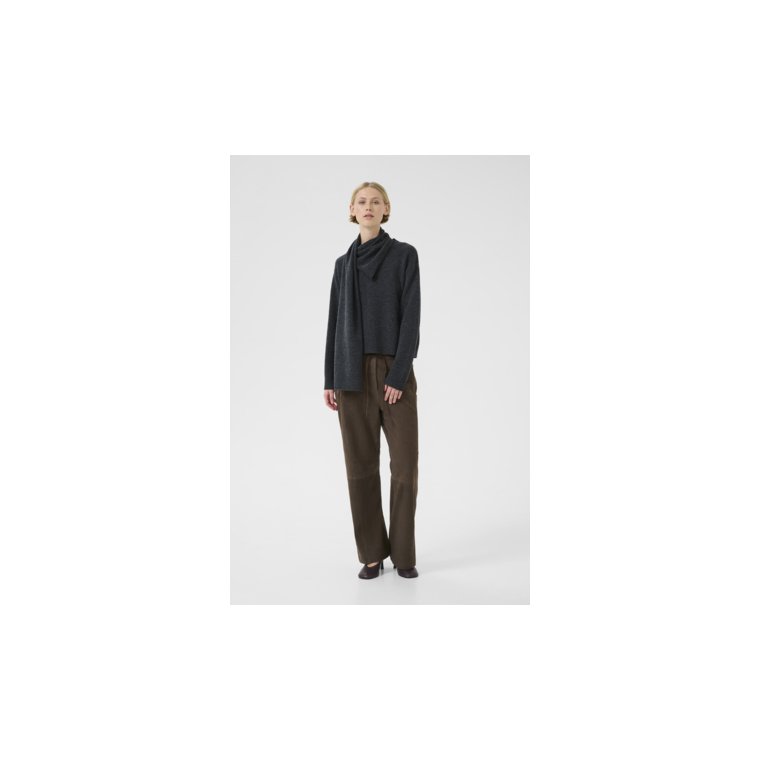 Karen By Simonsen - KBBerenice Pullover - Dark Gray Melange