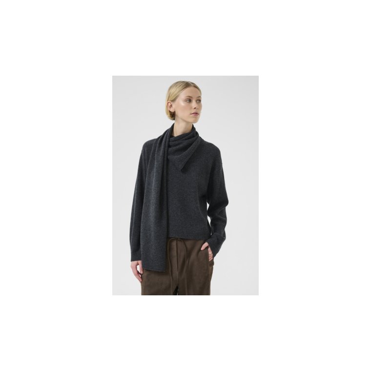 Karen By Simonsen - KBBerenice Pullover - Dark Gray Melange