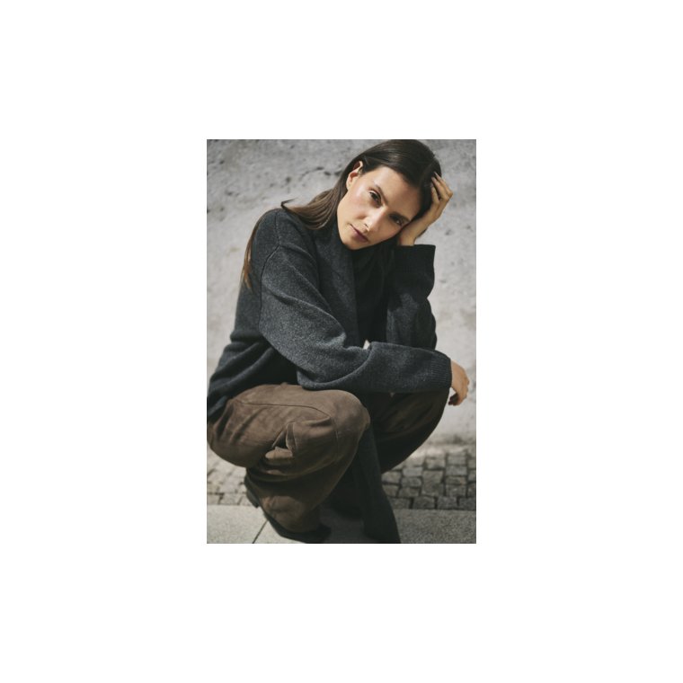 Karen By Simonsen - KBBerenice Pullover - Dark Gray Melange