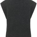 Karen By Simonsen - KBBerenice Waistcoat - Dark Gray Melange
