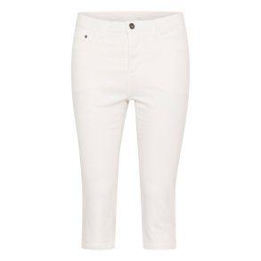 Kaffe - KAzelina capri Jeans - WHITE