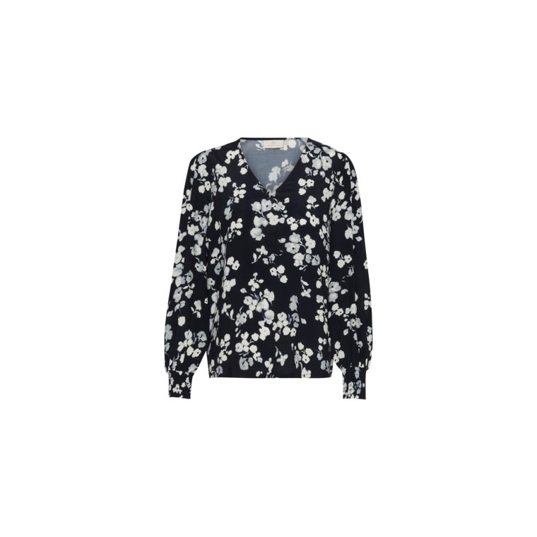 KAFFE - KAalice Blouse - Marine Flower
