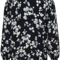 KAFFE - KAalice Blouse - Marine Flower