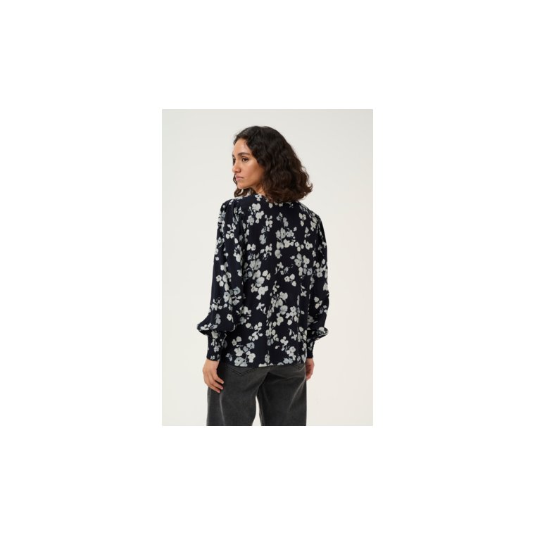 KAFFE - KAalice Blouse - Marine Flower