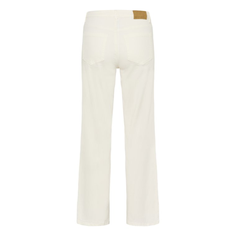 Kaffe - KAbrook HW Reg Fit Jeans - WHITE