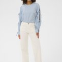 Kaffe - KAbrook HW Reg Fit Jeans - WHITE