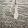 Kaffe - KAbrook HW Reg Fit Jeans - WHITE