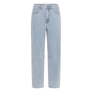 KAFFE - KAminna Barrel Jeans - Light Blue Washed Denim