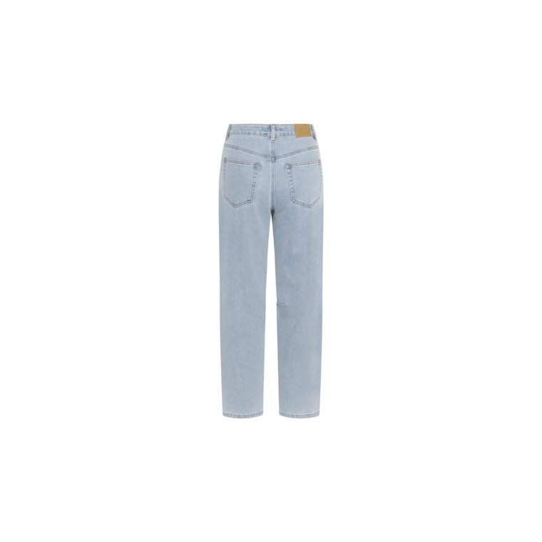 KAFFE - KAminna Barrel Jeans - Light Blue Washed Denim