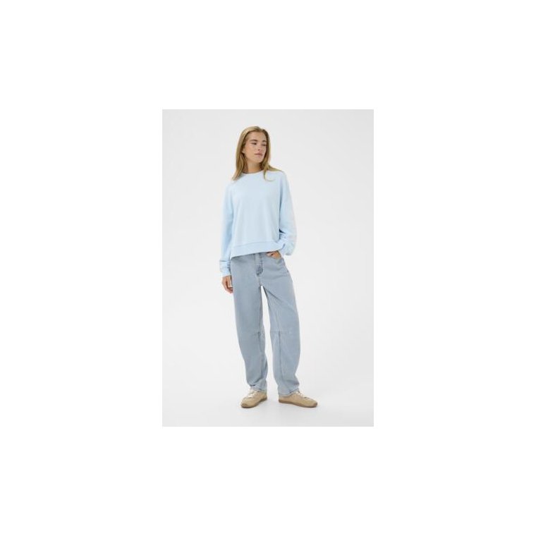 KAFFE - KAminna Barrel Jeans - Light Blue Washed Denim