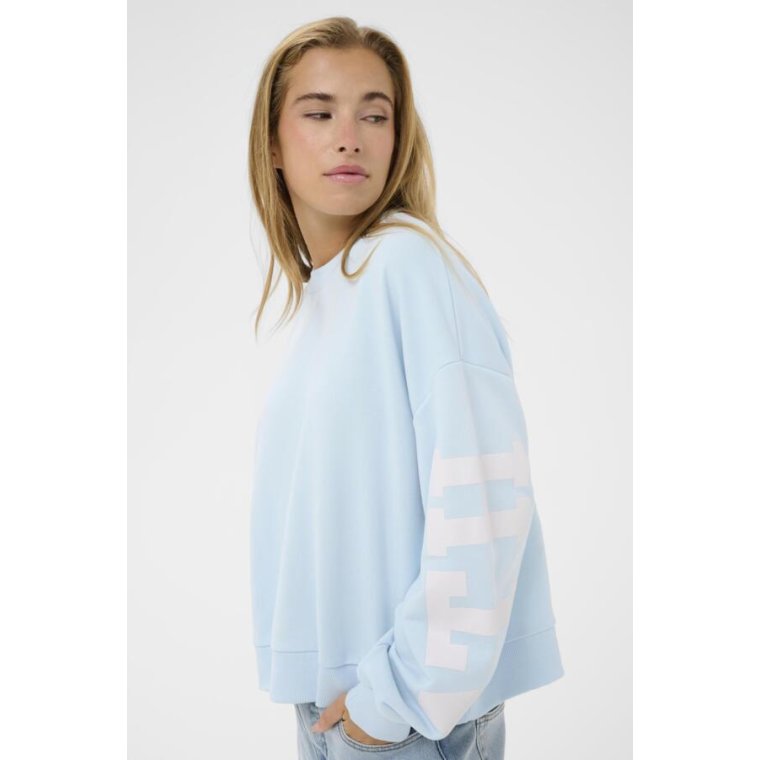 KAFFE - KAlila Sweatshirt - Nantucket Breeze