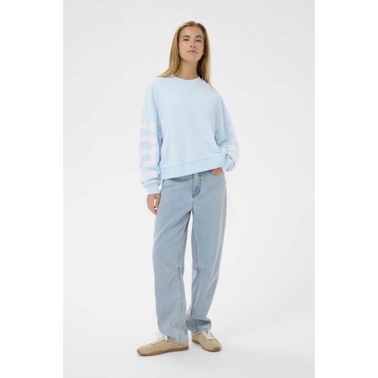 KAFFE - KAlila Sweatshirt - Nantucket Breeze