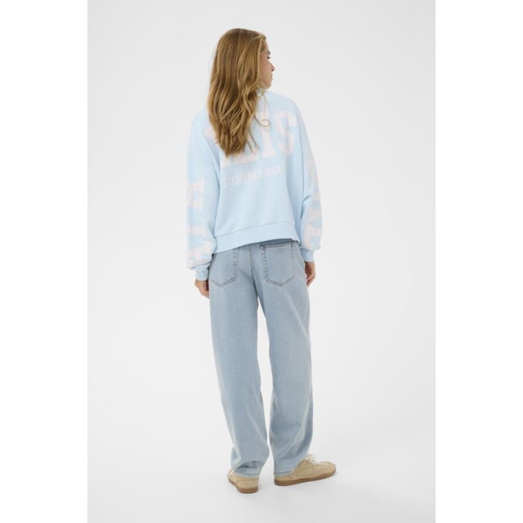 KAFFE - KAlila Sweatshirt - Nantucket Breeze