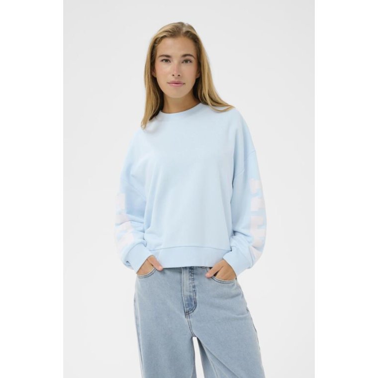 KAFFE - KAlila Sweatshirt - Nantucket Breeze
