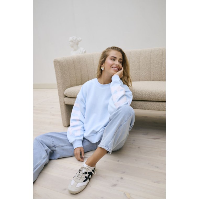 KAFFE - KAlila Sweatshirt - Nantucket Breeze